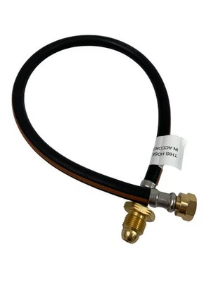 Crusader Propan Zopf Gasschlauch 750mm 75cm Wohnmobil Wohnwagen