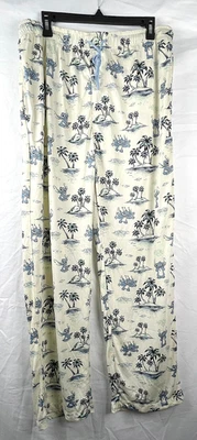Disney Lilo & Sitich Marfil Poliéster Tejido Salón Pijama Pantalones Para Hombre XL Foto 1 de 2