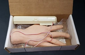 Vintage seltenes Halloween Spielzeug Wigglin lebende Hand mechanischer Horror 8,75" 1983 Arbeit - Bild 1 von 12