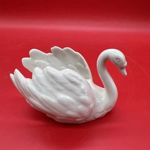 Estatuilla de porcelana de colección Goebel BLANCO CISNE #103 Alemania 3,5" - Imagen 1 de 7