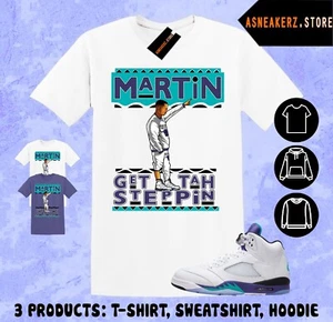 Camiseta a juego AJ 5 uva 2025 a juego Zapatilla Sneakerhead Martin Camiseta - Imagen 1 de 5