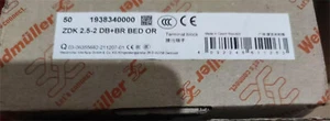 50pcs/BOX WEIDMULLER 1938340000 ZDK 2.5-2 DB+BR BED OR NEW IN BOX DHL - Picture 1 of 4
