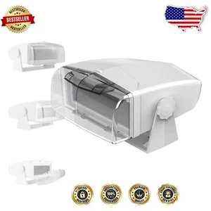 Transparent Marine Radio Housing with Adjustable Mounting and  Assurance - Picture 1 of 7