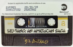 WU-TANG Tape Deck Version - NYC MetroCard, Expired-Mint Condition - Picture 1 of 2