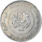 [#1336719] Coin, Singapore, 50 Cents, 1986