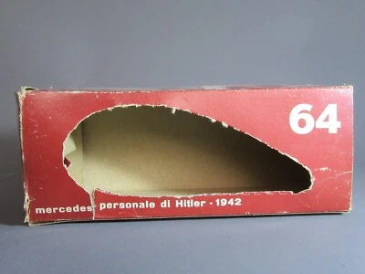 A493 Vintage Rio 64 Italia Scatola Vuota Per 1942 Mercedes WWII Staff Car 1:43 - Immagine 1 di 4