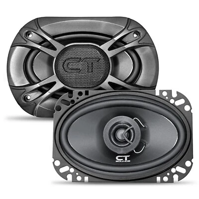 CT Sounds BIO-4X6-COX 160 Watt Max Power 2-Way 4x6" Car Coaxial Speakers - Pair