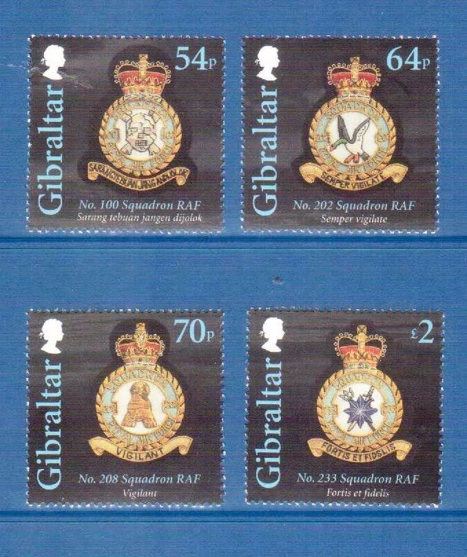 GIBRALTAR 2012 Juego Escuadrón MNH Foto 1 de 1