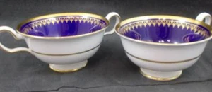 Spode Group of Arcadia Cup and Bouillon Cup No Saucers R2939 - Picture 1 of 6