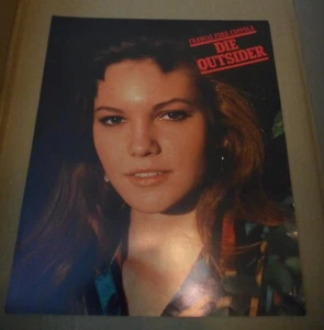 THE OUTSIDERS - TARJETA DE LOBBY ALEMANA ORIGINAL - 1983 - DIANE LANE - Imagen 1 de 1