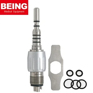 BEING Dental LED 4 Hole Coupling Built in Mini E Generator fit KAVO Multiflex - Picture 1 of 12