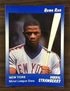 1991 Star Company DARRYL STRAWBERRY Limited Edition HOME RUN Set #/1500Printed