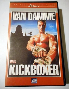 KICKBOXER - VAN DAMME film movie VHS cassette PAL SECAM video vintage - French - Imagen 1 de 3