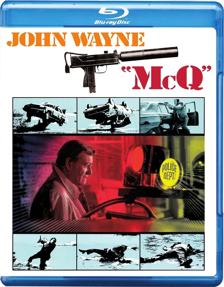 McQ (John Wayne Eddie Albert Diana Muldaur Colleen Dewhurst) Region B Blu-ray - Image 1 of 1