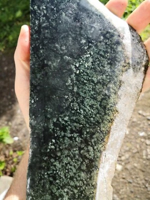 Pounamu Greenstone NZ semi nephrite high quality Natural carving lapidary - Image 1 of 4
