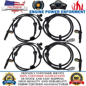 Set of 4 Wheel ABS Speed Sensor For Nissan 2013-2018 Altima 2015-2018 Maxima US - Picture 1 of 15