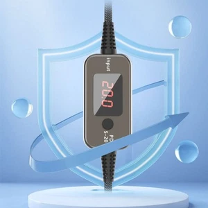 Câble Adaptateur USB C vers DC 100W avec Indicateur LED et 10 Embouts Connecteu - Photo 1 sur 5
