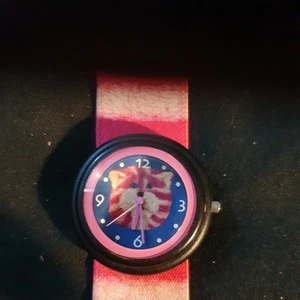Brand New Vintage Rare Bagpuss Wrist Watch Pink Stripe - Picture 1 of 8