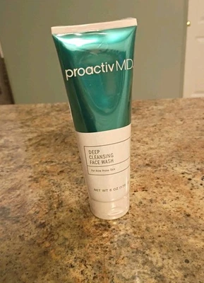 SEALED Proactiv MD Deep Cleansing Face Wash 6oz For Acne Prone Skin New - Image 1 of 4