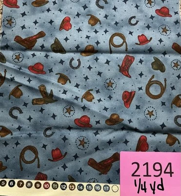 Moda Fabrics Old West Ranch Bundle - 7 x 1/4 Yard Pieces - Image 1 of 4