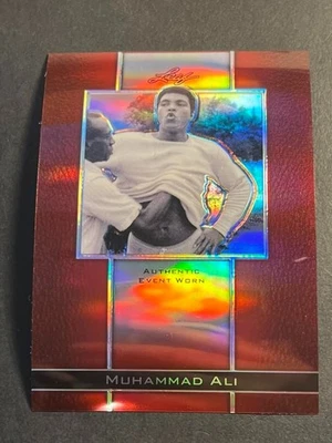 2011 Red Acetate Refractor Finish PROOF w/o Event Worn Piece Muhammad Ali #18 - Image 1 of 2