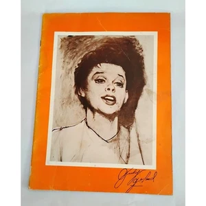 Vintage Judy Garland Konzert Souvenir Programm, 1967-1968, orange Cover - Bild 1 von 6