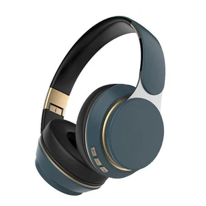 Powerful Bass Wireless Over Ear Bluetooth 5.0 Headphones Deep Bass Headset - Picture 1 of 16