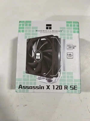 Thermalright Assassin X 120 Refined SE CPU Air Cooler, 4 Heat Pipes, TL-C12C PWM - Imagem 1 de 3