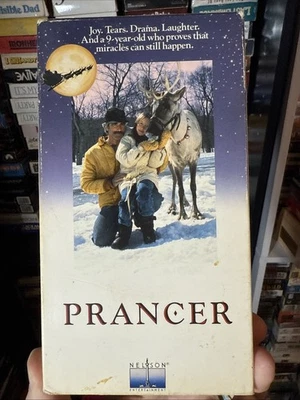 Prancer 1989 VHS Rare Original Release NON RENTAL  - Image 1 of 4