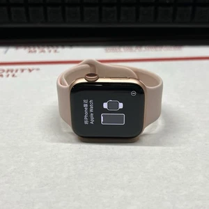 Apple Watch Series 6 44mm Gold Aluminum Case GPS + Cellular - Unlocked - Zdjęcie 1 z 6