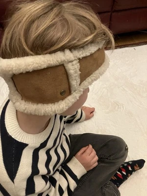 Ugg Australia Shearing Suede Headband 3-6 Years - Image 1 of 4