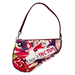 DIOR Mini Saddle Victim Crystal Bag - Picture 1 of 21