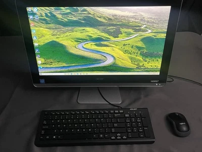 Acer Aspire ZC-700G Desktop 19.5" ALL IN ONE Desktop Good Condition - Image 1 of 4