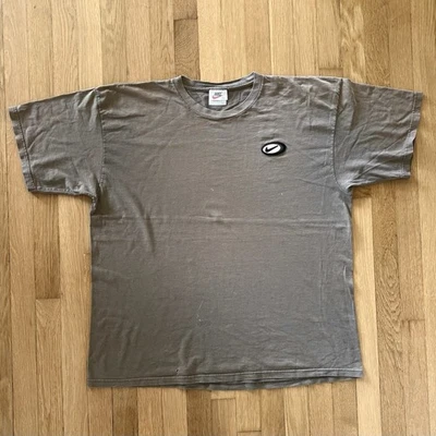 Camisa Nike De Colección Rara Marrón XL Hecha en EE. UU. Travis Scott Bordada  Foto 1 de 4