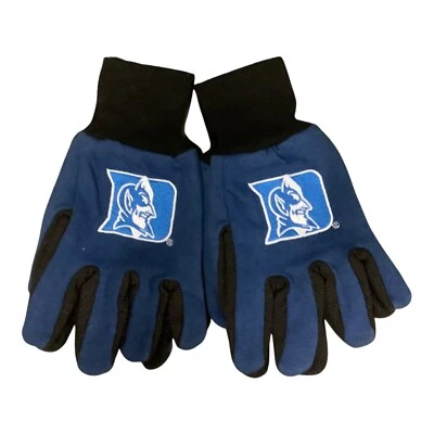 2 pares de guantes deportivos Duke Blue Devils utilitarios con licencia universitaria grandes Foto 1 de 4