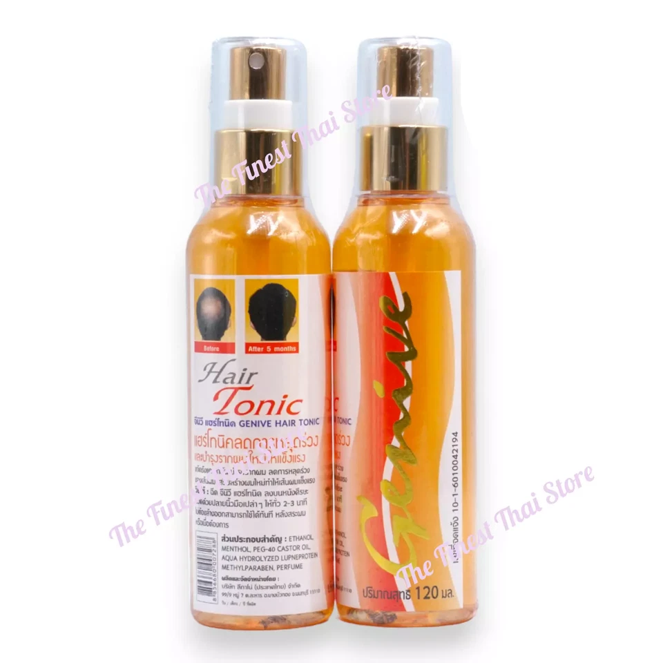 Genive Hair Tonic Spray Tratamento Capilar 120ml pacote com 2 peças - Imagem 1 de 3