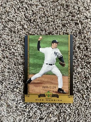 Mike Mussina 2002 Upper Deck Plus #UD42 0485/1125 New York Yankees baseball card - Image 1 of 2