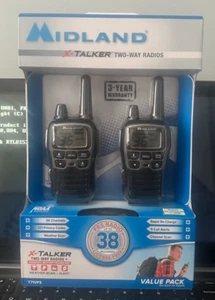 Midland T71 VP3 X-Talker Handheld 2-Way Radios - NEW - Picture 1 of 3