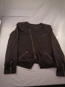 Mossimo Supply Co Lightweight Jacket Black Women's 2XL - Picture 1 of 4