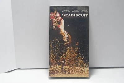 NEW! SEALED! Seabiscuit [2003] VHS ) Tobey Maguire,  Jeff Bridges Horses - Image 1 of 3