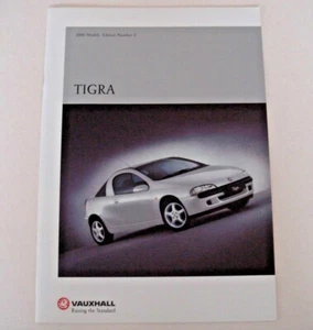 Vauxhall . Tigra . Vauxhall Tigra . 2000 Models Edition 2 . Sales Brochure - Picture 1 of 1