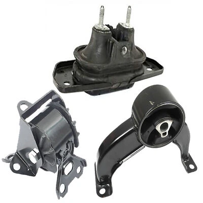 For 2007-2010 Chrysler Sebring 2.4L 2.7L 3.5L 3PCS Engine Motor & Trans Mount - Image 1 of 4