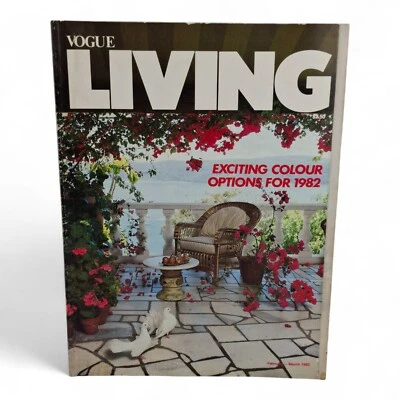 Vintage Vogue Living Australia Magazine - February March No. 1 1982 - Image 1 of 4
