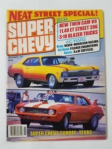Revista Super Chevy Corvette noviembre 1987 - Camaro 1967 - Chevelle 1966 - 1957 - Imagen 1 de 2