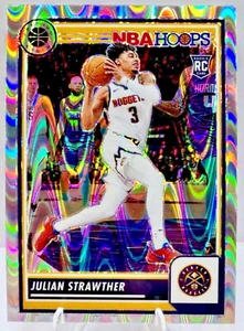 2023-24 Nba Hoops Premium Stock - Julian Strawther #213 Seismic Prizm (RC) - Picture 1 of 2