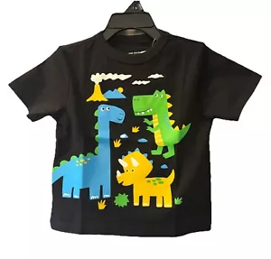 The Children's Place - Toddler Boys Dino Graphic Tee - Black 18-24 Mos. - Picture 1 of 5