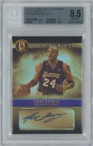 Kobe Bryant 2016-17 Panini Gold Standard Gold Scripts #3 Auto /25 BGS 8.5 - Picture 1 of 2