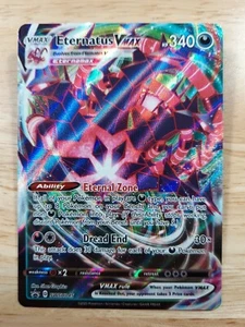 Eternatus Vmax SWSH045 NM Full Art Promo Rare Pokemon Card - Picture 1 of 2
