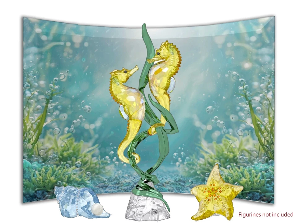 Swarovski SCS seahorse Idyllia 2025 crystal display Read Description - Image 1 of 1