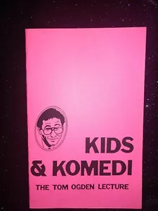 Tom Ogden Lecture Kids & Komedi Booklet 1994 - Picture 1 of 2